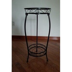 New Plant Stand Indoor Outdoor，Tall Black Metal Rustproof Stable Plant Stands